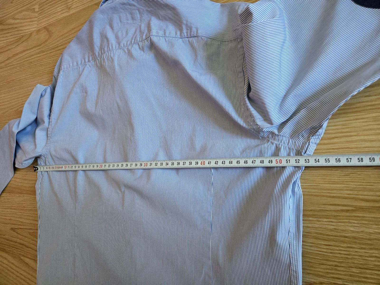 Camisa de riscas finas Massimo Dutti tamanho M – photo 5